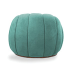 Kit 02 Poltronas Decorativa Orgânica Para Sala Cloud Bouclê E