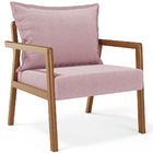 Kit 02 Poltronas Decorativa Para Sala De Estar Alícia L02 Bou