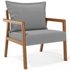 Kit 02 Poltronas Decorativa Para Sala De Estar Alícia L02 Bou