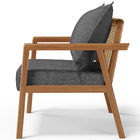 Kit 02 Poltronas Decorativa Para Sala De Estar Alícia L02 Lin