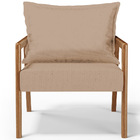 Kit 02 Poltronas Decorativa Para Sala De Estar Alícia L02 Lin