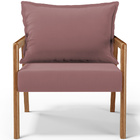 Kit 02 Poltronas Decorativa Para Sala De Estar Alícia L02 Sue