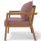 Kit 02 Poltronas Decorativa Para Sala De Estar Alícia L02 Sue