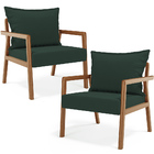 Kit 02 Poltronas Decorativa Para Sala De Estar Alícia L02 Sue