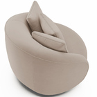 Kit 02 Poltronas Decorativa Para Sala De Estar Base Giratória