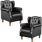 Kit 02 Poltronas Decorativa Para Sala De Estar Yara P02 Courí