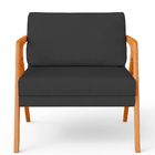 Kit 02 Poltronas Decorativa Para Sala Estar Pietra Estrutura