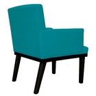 Kit 02 Poltronas Decorativa Vitória Sala E Recepção Com Base