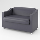 Kit 02 Poltronas Decorativas + Namoradeira Tilla 2 Lugares Ci