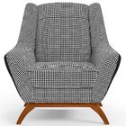 Kit 02 Poltronas Decorativas Base Em Madeira Juliet D02 Coran