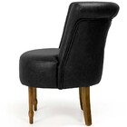 Kit 02 Poltronas Decorativas Base Fixa Olinda D02 Corano Pret