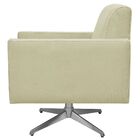 Kit 02 Poltronas Decorativas Base Giratória Para Sala De Esta