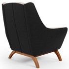 Kit 02 Poltronas Decorativas Base Madeira Juliet D02 Corano P