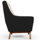 Kit 02 Poltronas Decorativas Base Madeira Juliet D02 Corano P