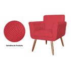 Kit 02 Poltronas Decorativas Bordadas Atenas Para Sala E Quar