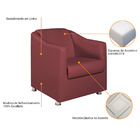 Kit 02 Poltronas Decorativas Catar Corano -  Amarena Móveis -