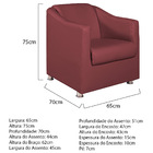 Kit 02 Poltronas Decorativas Catar Corano -  Amarena Móveis -