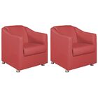 Kit 02 Poltronas Decorativas Catar Corano -  Amarena Móveis -