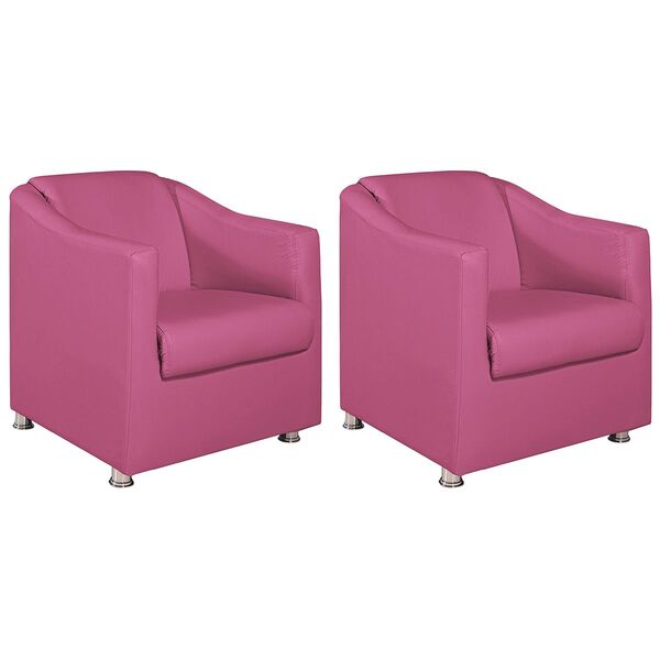 Kit 02 Poltronas Decorativas Catar Corano -  Amarena Móveis -