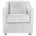 Kit 02 Poltronas Decorativas Catar Suede -  Amarena Móveis -