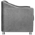 Kit 02 Poltronas Decorativas Catar Suede -  Amarena Móveis -
