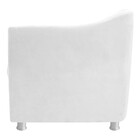 Kit 02 Poltronas Decorativas Catar Suede Branco - Amarena Móv