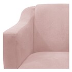 Kit 02 Poltronas Decorativas Catar Suede Rosê - Amarena Móveis