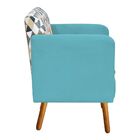 Kit 02 Poltronas Decorativas Emília Estampado Triangulo D87 c