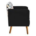 Kit 02 Poltronas Decorativas Emília Estampado Triangulo D87 c