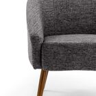 Kit 02 Poltronas Decorativas Fixa Pés Palito Marisa D02 Rústi