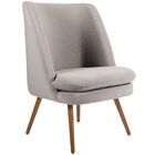 Kit 02 Poltronas Decorativas Fixa Pés Palito Pérsia D02 Rústi