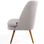 Kit 02 Poltronas Decorativas Fixa Pés Palito Pérsia D02 Rústi