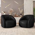 Kit 02 Poltronas Decorativas Giratória Angelina M03 Couríssim