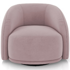 Kit 02 Poltronas Decorativas Giratória Angelina M03 Veludo Ro