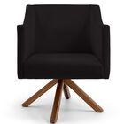 Kit 02 Poltronas Decorativas Giratória Base Giromad Beta Velu