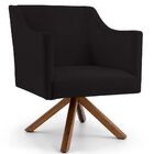 Kit 02 Poltronas Decorativas Giratória Base Giromad Beta Velu