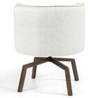 Kit 02 Poltronas Decorativas Giratória Base Ka Betina D02 Lin