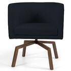 Kit 02 Poltronas Decorativas Giratória Base Ka Betina D02 Vel