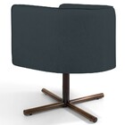 Kit 02 Poltronas Decorativas Giratória Base X Betina D02 Linh