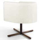 Kit 02 Poltronas Decorativas Giratória Base X Betina D02 Velu