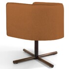 Kit 02 Poltronas Decorativas Giratória Base X Betina D02 Velu