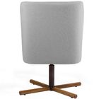 Kit 02 Poltronas Decorativas Giratória Base X Pérsia D02 Linh