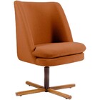 Kit 02 Poltronas Decorativas Giratória Base X Pérsia D02 Velu