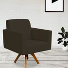 Kit 02 Poltronas Decorativas Giratória Sala De Estar Base De