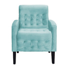 Kit 02 Poltronas Decorativas Luiza Veludo Cores - Ds Estofado