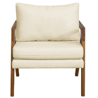 Kit 02 Poltronas Decorativas Madeira Maciça Luxo Itália - Zah