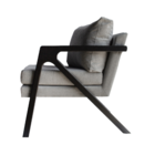 Kit 02 Poltronas Decorativas Madeira Maciça Super Luxo Italia