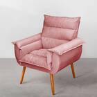 Kit 02 Poltronas Decorativas Modernas Sala E Recepção Monza P