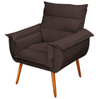 Kit 02 Poltronas Decorativas Modernas Sala E Recepção Monza P