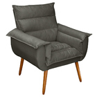 Kit 02 Poltronas Decorativas Modernas Sala E Recepção Monza P